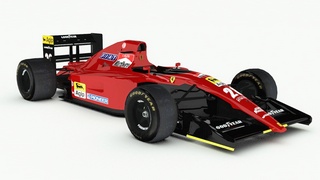 Ferrari F1 3D renders