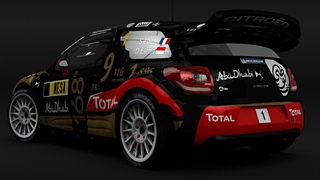 Loeb's Citroen DS3 WRC 3D renders