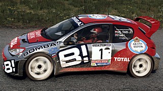 Peugeot 206 WRC Bomba! livery