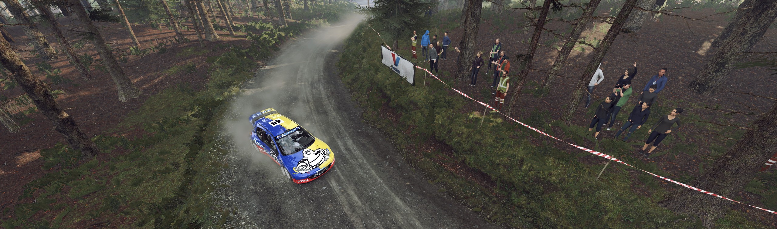 Peugeot 206 WRC Rossi livery