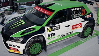 Oliver Solberg Fabia R5 livery for Dirt Rally 2.0